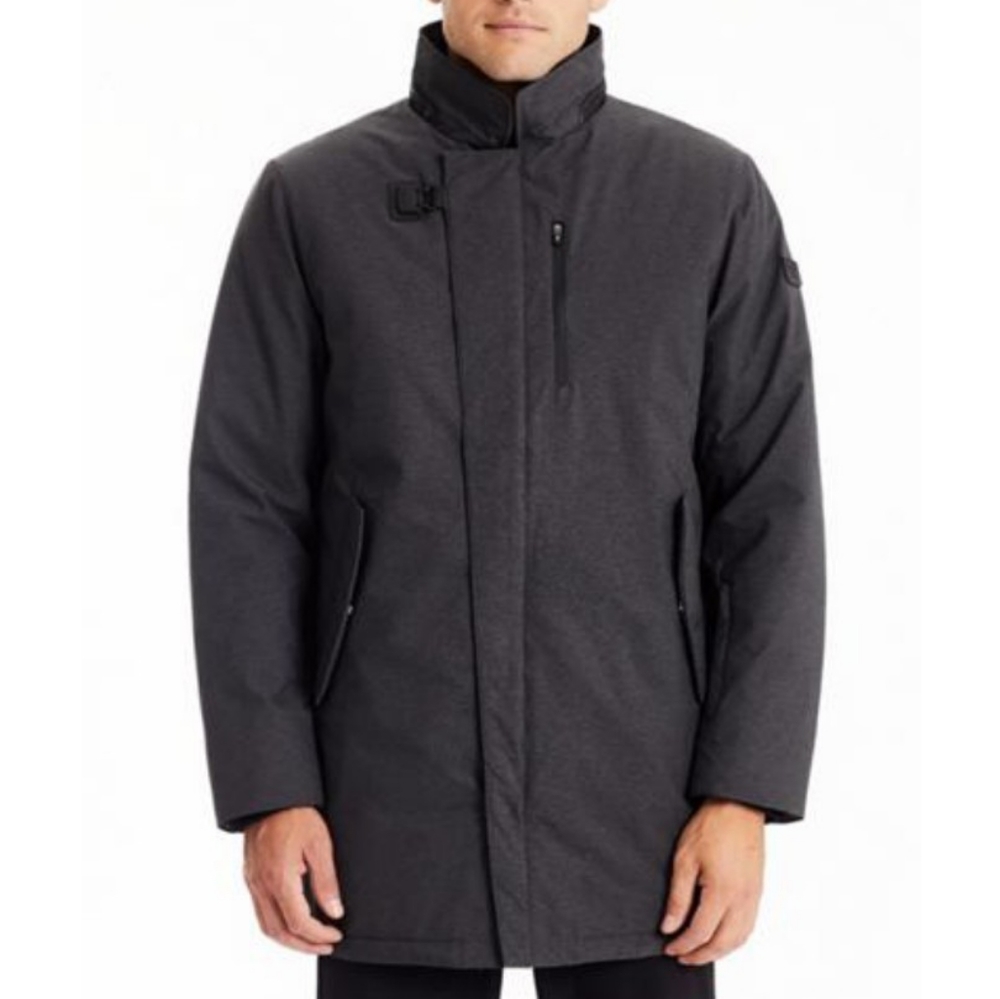 Tumi Business Preferred Tech Mac Black Winter Coat